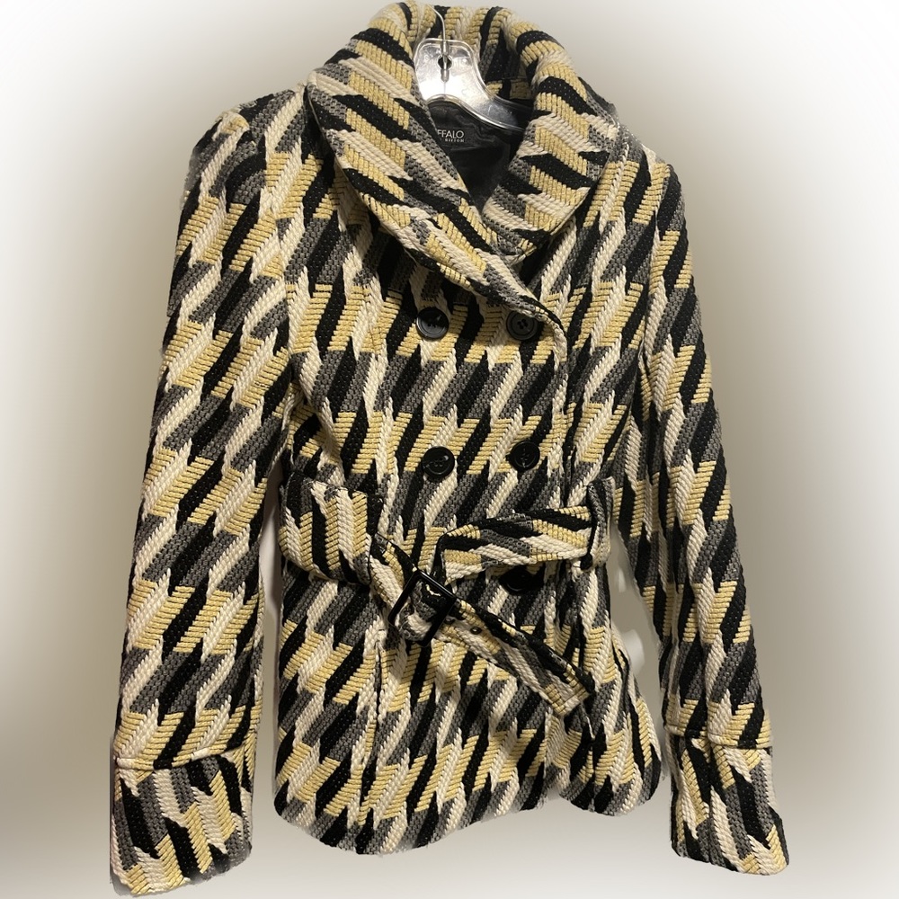 Bold & unique Buffalo David Bitton coat